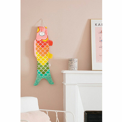 Rainbow Koinobori - 70 x 26,4 cm