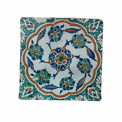 Trivet Iznik in terracotta