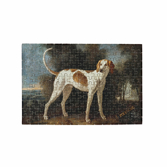 Micro Puzzle 150 pieces Jean-Baptiste Oudry - Polydore, dog of the pack of Louis XV, 1726