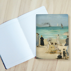 Cahier Édouard Manet / Edgar Degas - Sur la plage de Boulogne, 1868/ Bains de mer, 1869-1870