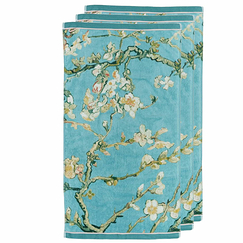 Set of 3 Towels 55x100 cm - Vincent van Gogh - Almond Blossom - Beddinghouse x Van Gogh Museum Amsterdam®
