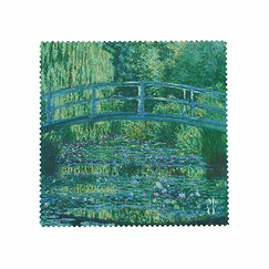 Microfibre Claude Monet - Le Bassin aux nymphéas, harmonie verte