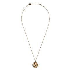 Necklace Golden Rose Cluny
