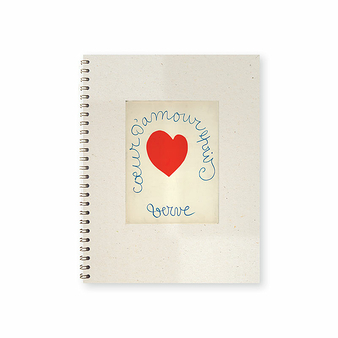 Spiral Notebook Henri Matisse - Cover magazine Verve, Cœur d'amour épris, 1949