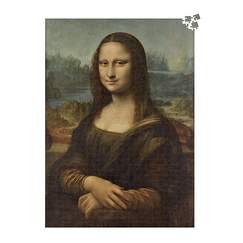 1000 pieces puzzle Mona Lisa - Musée du Louvre - Vilac