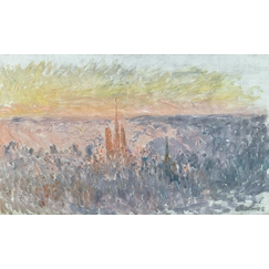 Vue générale de Rouen