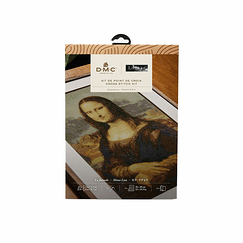 Cross Stitch Kit Leonardo da Vinci Mona Lisa - DMC x Louvre