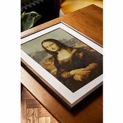 Cross Stitch Kit Leonardo da Vinci Mona Lisa - DMC x Louvre