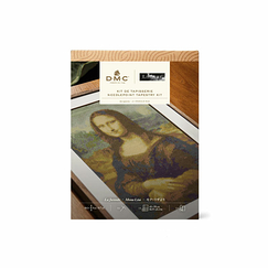 Needlepoint tapestry kit Leonardo da Vinci Mona Lisa - DMC x Louvre