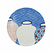 Plateau rond 3 jarres - ⌀31 cm