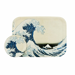 Tray Katsushika Hokusai - The great wave - 27x20 cm