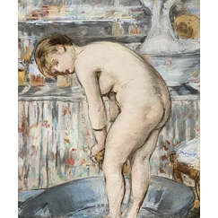 Femme dans un tub (détail)