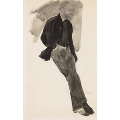 Portrait d’Édouard Manet debout