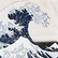 Sac vague Hokusai Musée Guimet 2023 41x35