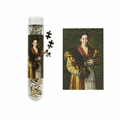 Micro Puzzle 150 pièces Parmigianino - Portrait d'une jeune femme appelée « Antea », vers 1535