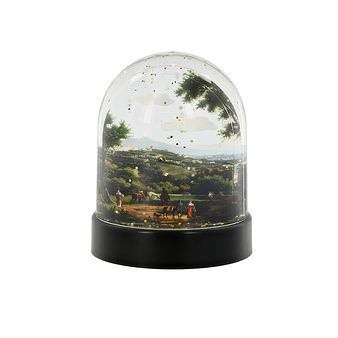 Snow globe Alexandre Hyacinthe Dunouy - View of Naples from Capodimonte, 1813