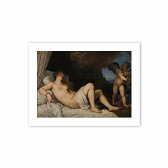 Reproduction Titien - Danaé, 1544-1545 - 30x40 cm