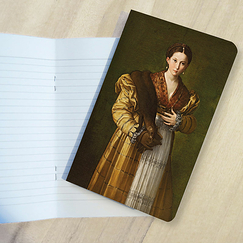 Small Notebook Parmigianino - Portrait of a young woman called Antea, circa 1535