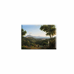 Magnet Alexandre Hyacinthe Dunouy - Vue de Naples depuis Capodimonte, 1813