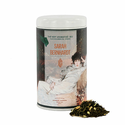 Tea Tin Flavoured green tea - Organic Sarah Bernhardt 100g