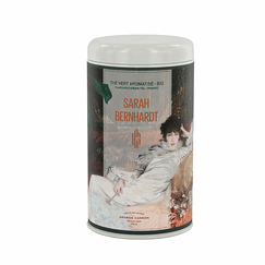 Tea Tin Flavoured green tea - Organic Sarah Bernhardt 100g