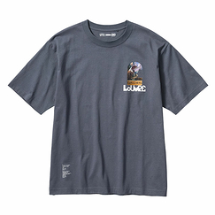 T-shirt Les Écritures du Louvre par M/M (Paris) - Gris
