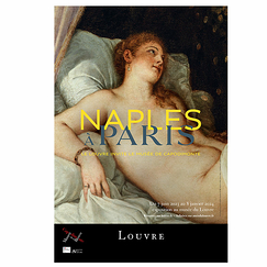 Exhibition poster Naples in Paris The Louvre Hosts the Museo di Capodimonte - Danaë 40 x 60 cm