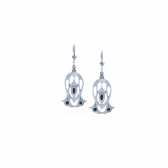 Boucles d'oreilles Art Nouveau