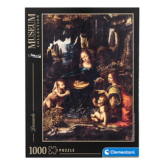 Puzzle 1000 pieces Leonard da Vinci - The Virgin of the rocks, ca. 1483-1494