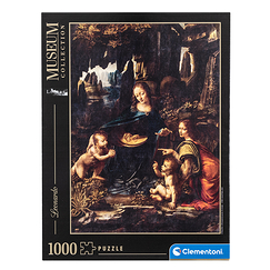 Puzzle 1000 pièces Léonard de Vinci - La Vierge aux rochers, vers 1483-1494