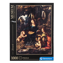 Puzzle 1000 pieces Leonard da Vinci - The Virgin of the rocks, ca. 1483-1494