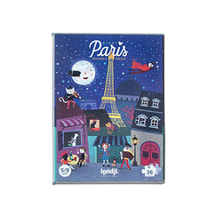 Puzzle réversible Nuit et jour à Paris - 36 pièces - Londji