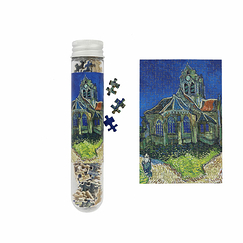 Micro Puzzle 150 pieces Vincent van Gogh - Church in Auvers-sur-Oise