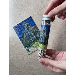 Micro Puzzle 150 pieces Vincent van Gogh - Church in Auvers-sur-Oise