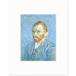 Reproduction sous Marie-Louise Vincent Van Gogh - Portrait de l'artiste, 1889