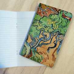 Small Notebook Vincent van Gogh - Tree Roots, 1890