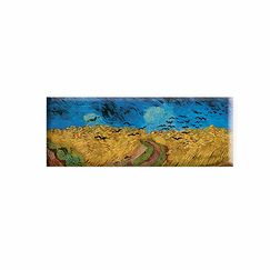 Magnet Vincent van Gogh - Champ de blé aux corbeaux, 1890
