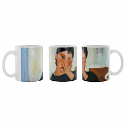 Mug Amedeo Modigliani - Elvira Resting at a Table, 1919