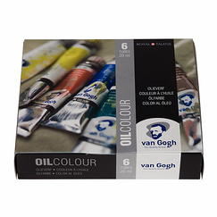 Box with oil paint (6 tubes of 20ml) Van Gogh - Royal Talens