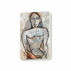 Carnet Pablo Picasso - Femme aux mains jointes, (étude pour «Les Demoiselles d'Avignon»),1907