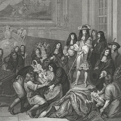 Louis XIV visite les manufactures des Gobelins