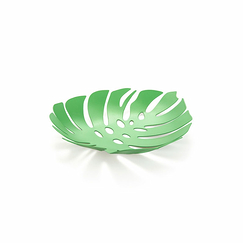 Monstera Fruit platter Green - Balvi