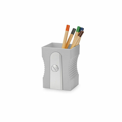 Plastic Pen holder Sharpener Grey - Balvi