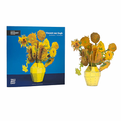 Bouquet Pop-up en papier Vincent van Gogh - Tournesols