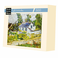 Wooden jigsaw Puzzle 500 pieces Vincent van Gogh - Houses at Auvers