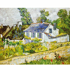 Wooden jigsaw Puzzle 500 pieces Vincent van Gogh - Houses at Auvers