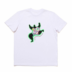 T-shirt blanc Homme Niki de Saint Phalle - Leaping Nana