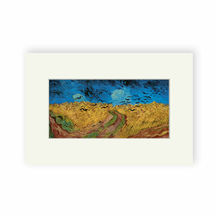 Reproduction sous Marie-Louise Vincent van Gogh - Champ de blé aux corbeaux, 1890 - 20x30cm