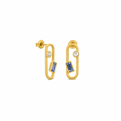 Boucles d'oreilles dorées Medes