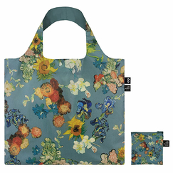 Bag Vincent van Gogh - Flowers - Blue - Loqi